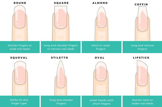 💅❤️Understanding Nail Tips: A Guide to Nail Shapes