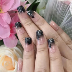 24pcs Halloween Spider Web Press-On Nails Set