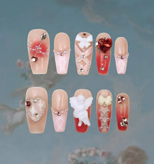 Cupid Charm Design - Press on Nails