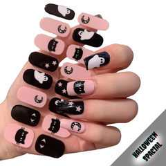 Ghostly Glam - Gel Nails stickers