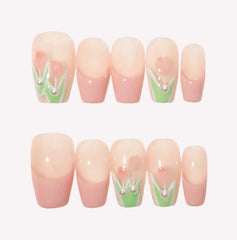 Magic Tulip Design - Press on Nails