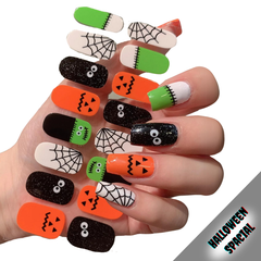 Pumpkin Perfection - Gel Nails stickers